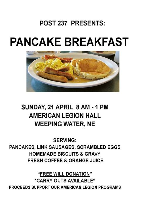 WW pancake breakfast