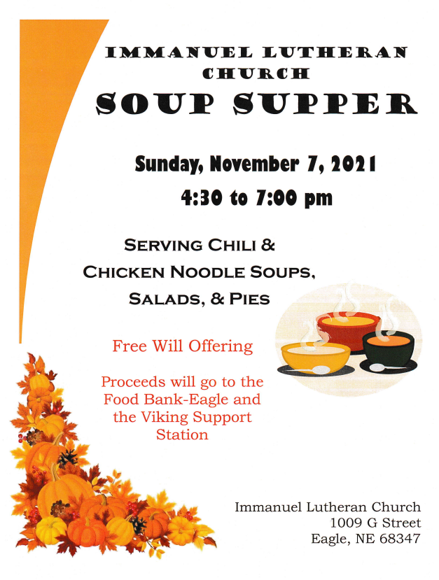 Eagle soup supper