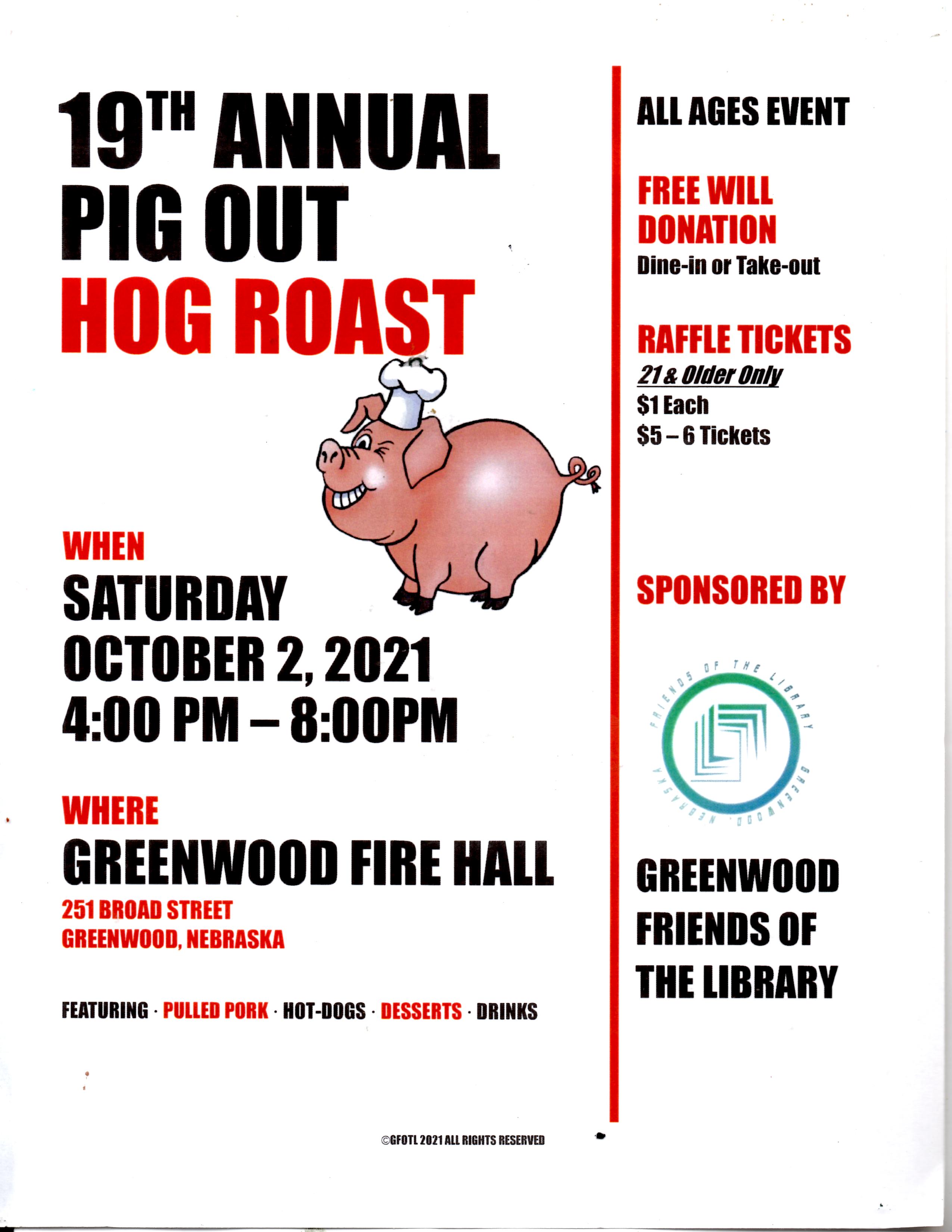 Greenwood pig roast