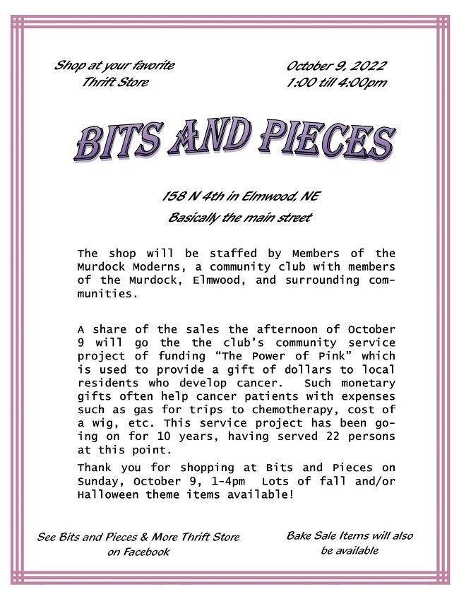 Bits and Pieces