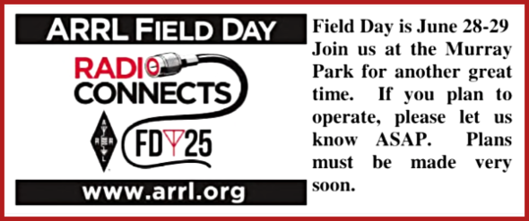 2025 06 04 PARC ARRL Field Day