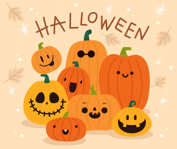 painting pumpkins