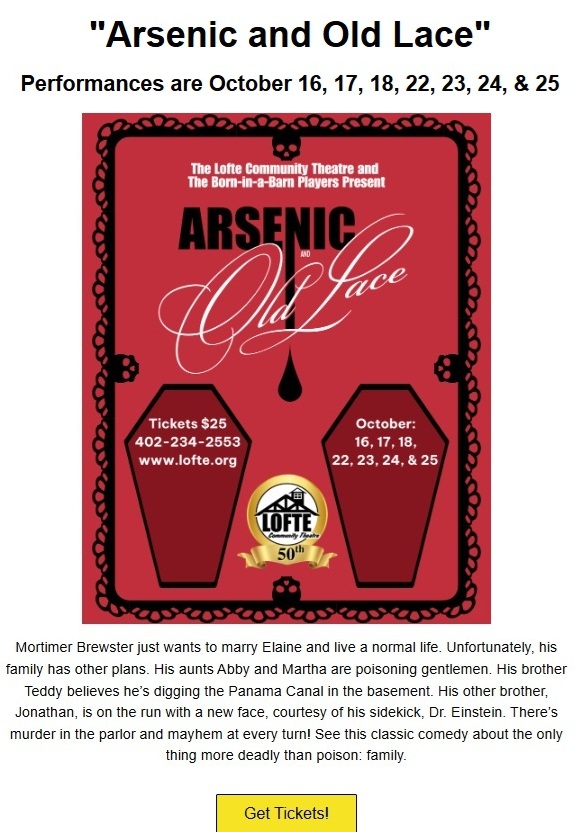 Arsenic and Old Lace Lofte