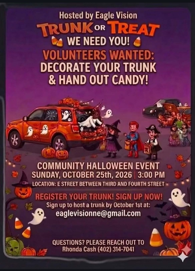 Eagle trunk or treat 2026