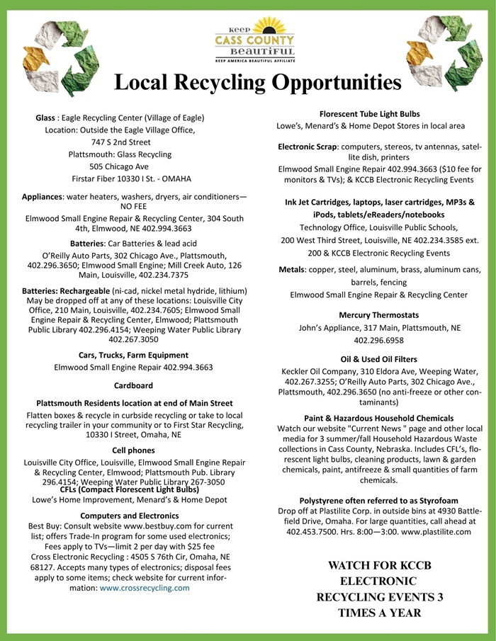 PL local recycling