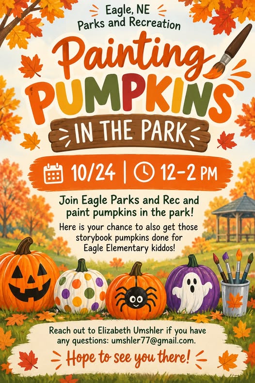 eagle pumpkins in the park
