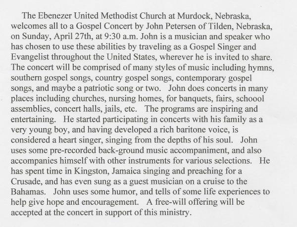Easter Concert 2