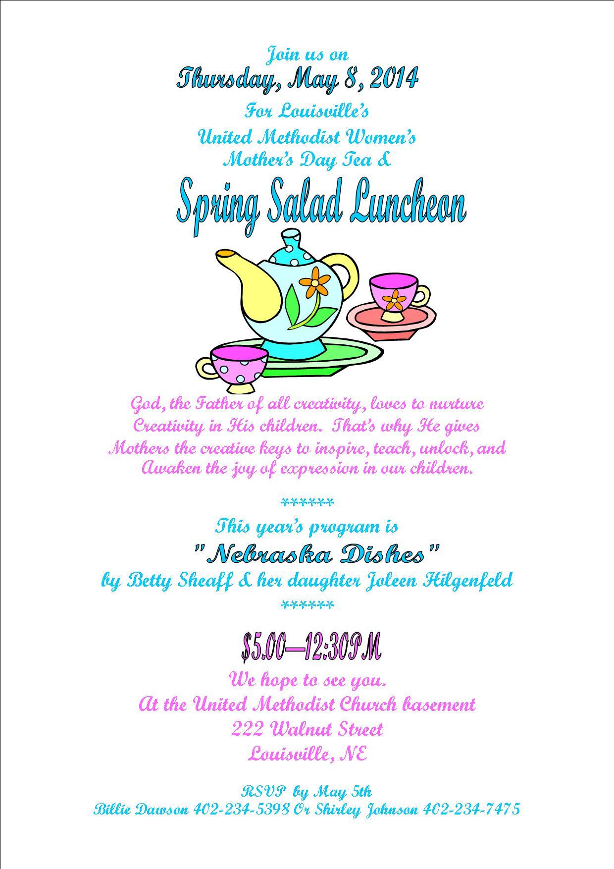 UMW Spring Salad Luncheon2