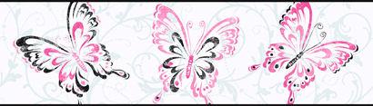 butterfly border